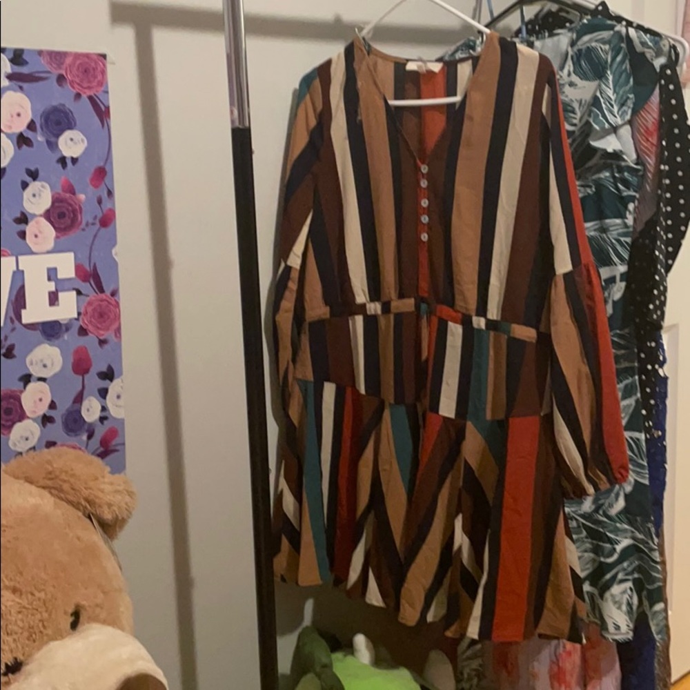 Full sleeve fall dress